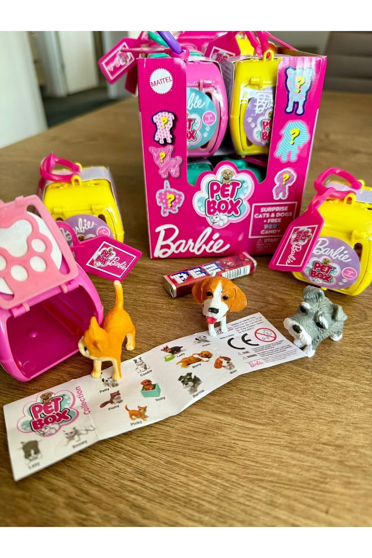 Barbie Kitty Surprise Pet Box Sürpriz Kedi Figürü Ve Aksesuar Seti 1 Adet