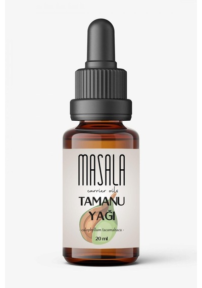 Masala Tamanu Yağı 20 ML Soğuk Pres (Tamanu Carrier Oil)