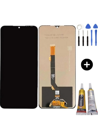 Tecno Spark 9 Pro Uyumlu Hk Lcd Ekran Dokunmatik + Montaj Seti