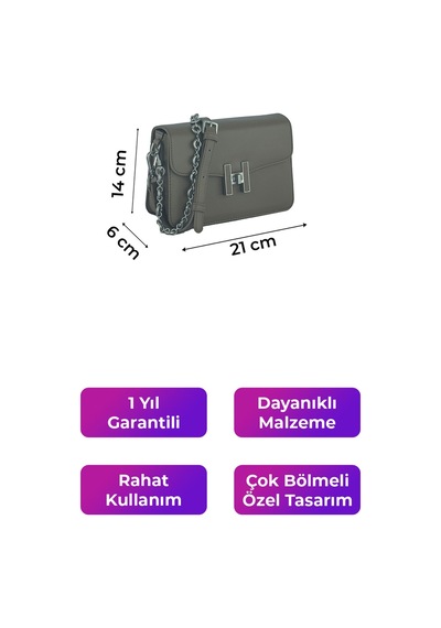 Kriste Bell Kadın Çanta Taupe 26543 Taupe