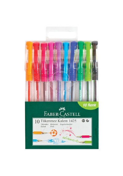 10 Renk Tükenmez Kalem + 8 Renk Fosforlu Kalem Pastel Set 2 Li Paket