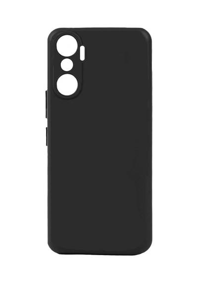 Zore İnfinix Hot 20 Kılıf Nvth Biye Silikon - Siyah
