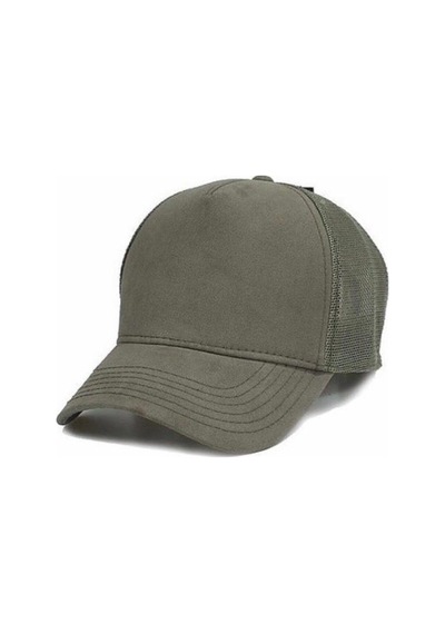 Nacar Store Unisex Fileli Arkası Ayarlanabilir Düz Renk Şapka Haki