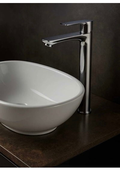 Eskaya Krom Çanak Lavabo Bataryası Musluğu Premium Çanak Banyo Lavabo Bataryası Krom