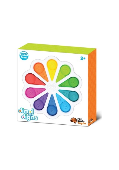 Mey İthalat Tfb275 Fat Brain Toys, Dimpl Rakamlı Duyu Düğmeleri