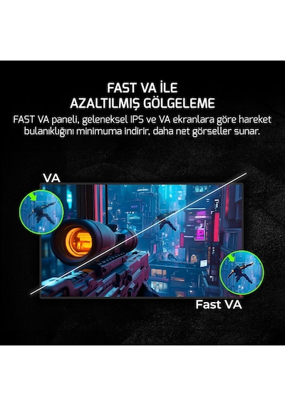 Gamepower Lucid S50 24.5 500hz 0.2ms Fast Va E Spor 10 Bit Cece5gmp0081