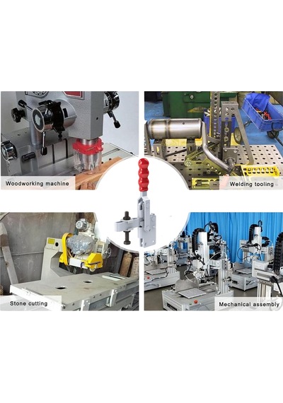 Goodhand Gh-13501-b Yatay Geçişli Kelepçe 350 Kg Kapasiteli Kel