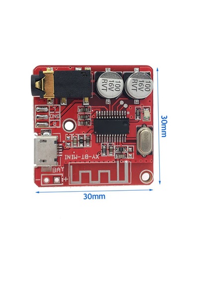 Dıy Ses Projeleri İçin 3.5 Mm Stereo Çıkışlı Şık Bluetooth 4.1 Ses Alıcı Modülü