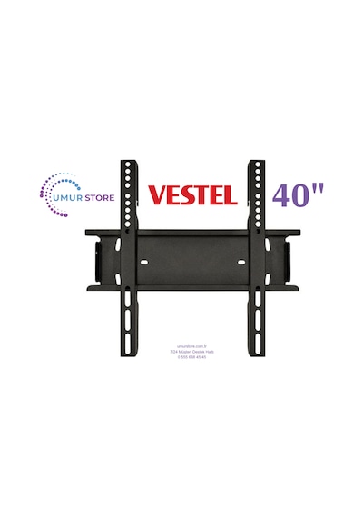 Vestel 40ft9740 40'' Full Hd Smart 32 , 39 , 40 Uyumlu Lcd Led Tv Sabit Duvar Askı Aparatı