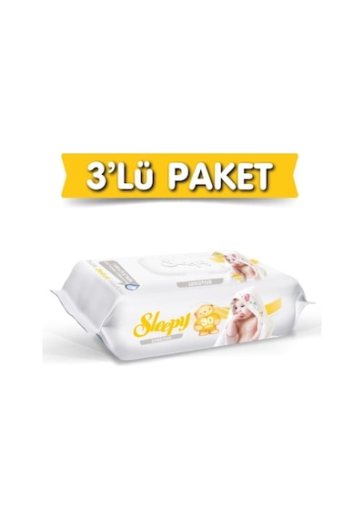 Sleepy Islak Mendil Sensitive 90 Yaprak X 3 Adet 270 Yaprak