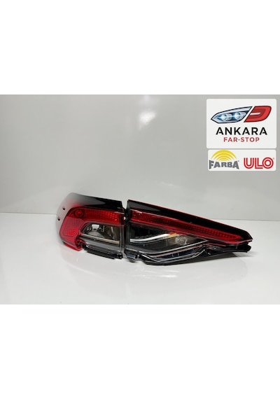 Toyota Corolla 2019-2025 Sedan Stop Lambası Sol İç Ve Dış Takım  Farba-ulo-2 Stop Ledsiz -