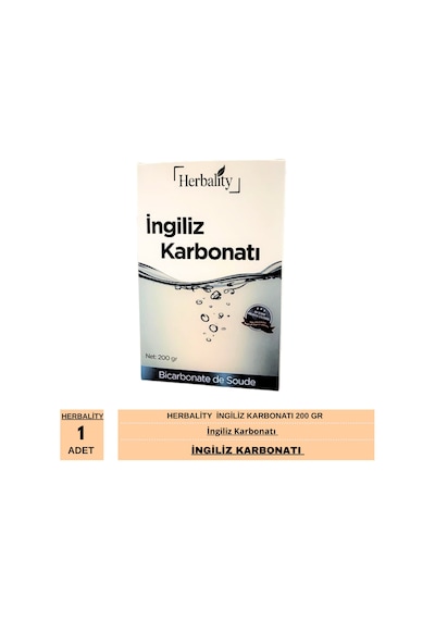 Herbality İngiliz Karbonatı 200 Gr