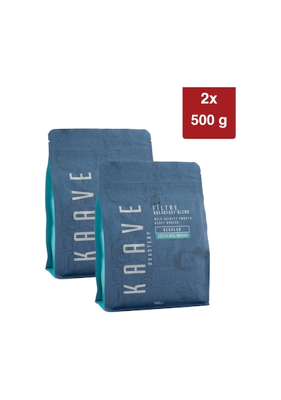 Kaave Roastery Filtre Breakfast Blend Filtre Kahve 2 x 500 G