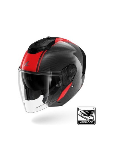Shark Drd Rs Jet Carbon Skın Açık Kask