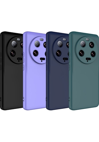 Noktaks - Xiaomi Uyumlu Xiaomi Mi 13 Ultra - Kılıf İçi Kadife Koruyucu Mara Lansman Kapak - Pembe Açık