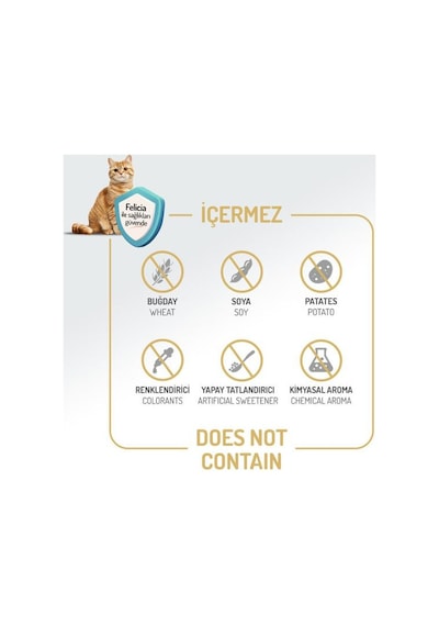 Felicia Light Somonlu Düşük Tahıllı Kısırlaştırılmış Kedi Maması 5 Kg