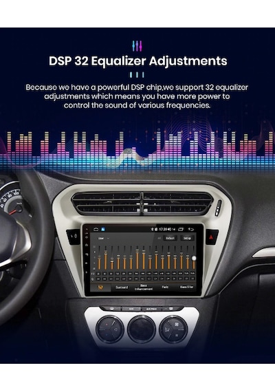 Peugeot 301- C-Elysee Android 9'' Multimedya Navigasyon 2+16Gb