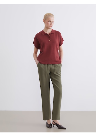 Lcw Everyday Haki Beli Lastikli Kadın Pantolon