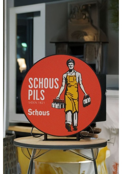 Schous Pils Norwegian Tasarımlı Dekoratif Aydınlatma Çok Renkli