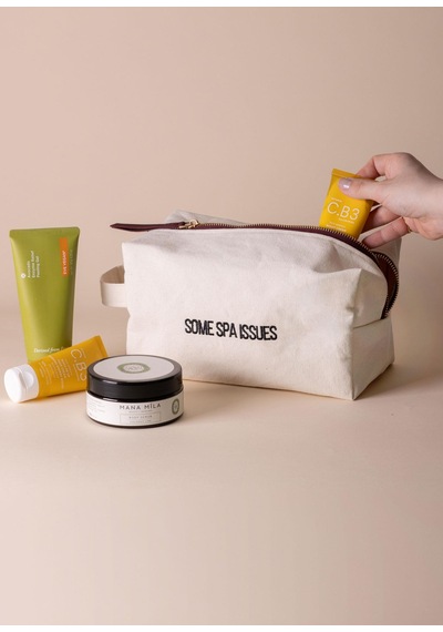 Kynd Some Spa Issues Organizer Çanta 24x11x15 Cm Bej