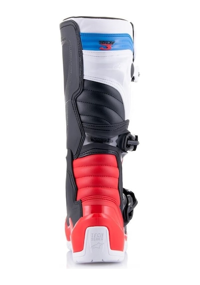 Alpinestars Tech 3 Kros Motosiklet Botu Kırmızı Mavi