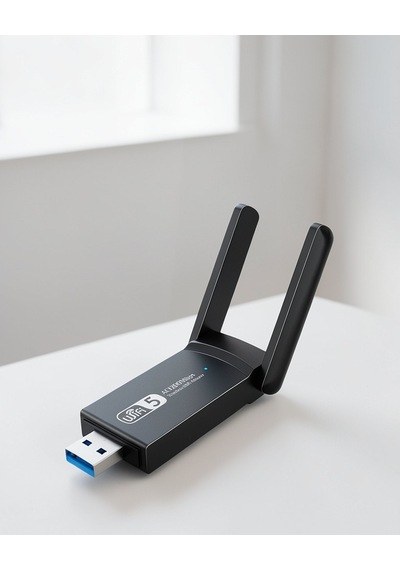 Wifi Adaptörü Usb 3.0 Girişli Wifi Alıcı