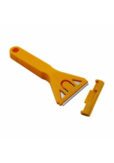 Cam Ve Buz Kazıyıcı Bıçak Araç Camı Don Buz Temizleme Aparatı Açık Sarı