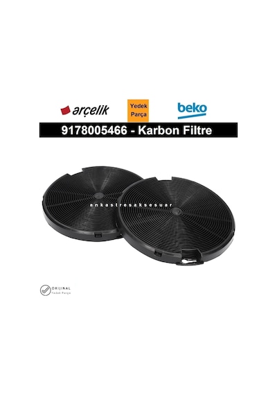 Beko Uyumlu Ctb 6407 X (8851533200) Aspiratör Karbon Filtre 9178005466