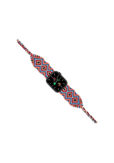 Hippi Anatolia Silver 38-40-41 Mm Smart Watch Braided Band