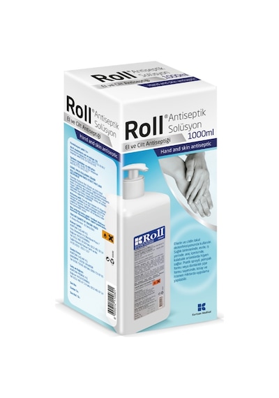 Roll Antiseptik El Ve Cilt Antiseptiği Dezenfektanı 4 x 1 L
