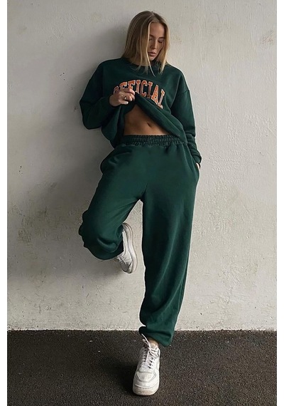 Madmext Mad Girls Yeşil Eşofman Takım Mg944 Yeşil