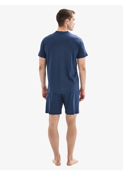 Erkek Pijama Takımı 40880 - Lacivert Lacivert