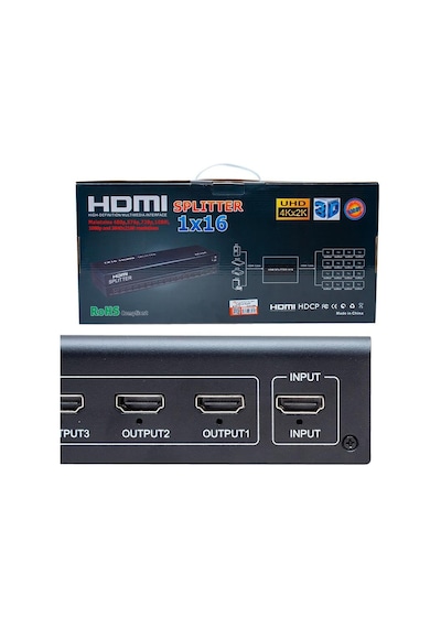 Powermaster Pm-4948 16 Port 1080p 3d 16'lı Hdmı Dağıtıcı