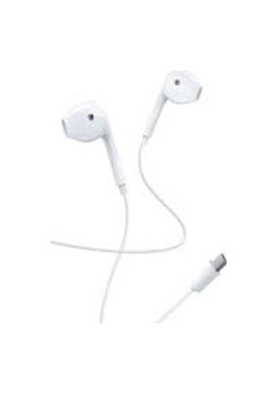 Type-C Girişli 1.2 Metre Kablolu Kulaklık Müzik Ses Mikrofonlu (454001608)