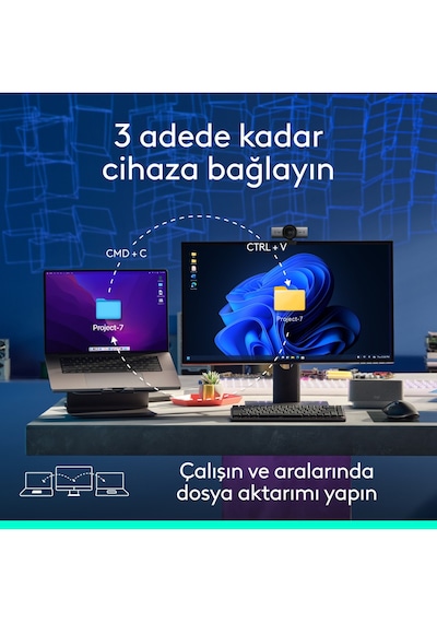 Logitech Mx Master 3s Bluetooth Edition Performans 8000 Dpı Optik Sensörlü Sessiz Kablosuz Mouse, Siyah 910-007501 Logitech Mx Master 3s Bluetooth Edition Performans 8000 Dpı Optik Sensörlü Sessiz Kablosuz Mouse, Siyah 910-007501