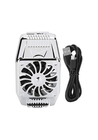 H15 Gümüş Cep Telefonu Soğutucu Taşınabilir Fan Diğer