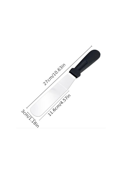 Çelik Pasta Sıvama Spatulası 27 Cm 0