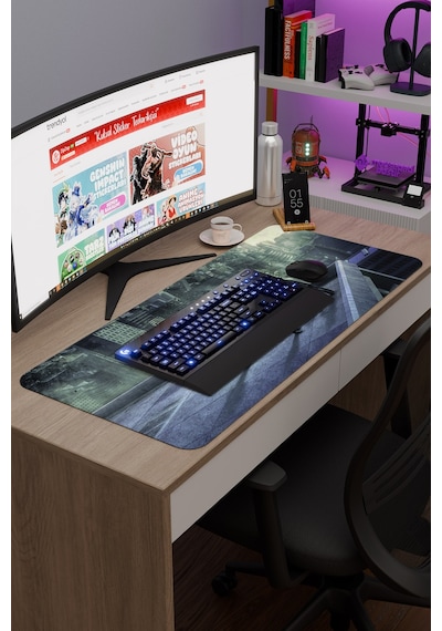 Inception Christopher Nolan V3 90x40 Xxl Gaming Kauçuk Kaymaz Taban Mouse Pad Fare Altlığı