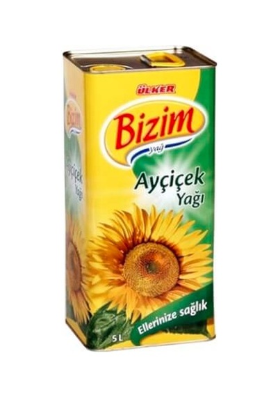 Bizim Ayçiçek Yağı Teneke 2 x 5 L