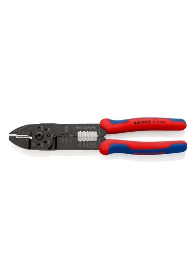 Knipex Sıkma Pensesi Siyah Boyalı, Çok Bileşenli Saplı 240 Mm 97 22 240