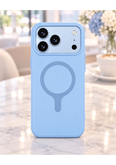 Apple Uyumlu iPhone 18 Pro Max/17 Pro Max Uyumlu Magsafe Glacier Mavi-sky Blue Velora Kılıf Mat Silikon 2mm Kamera Korumalı Wireless Şarj Destekli Premium Kılıf-kapak Buz Mavisi Apple Uyumlu iPhone 18 Pro Max/17 Pro Max Uyumlu Magsafe Glacier Mavi-sky Blue Velora Kılıf Mat Silikon 2mm Kamera Korumalı Wireless Şarj Destekli Premium Kılıf-kapak Buz Mavisi