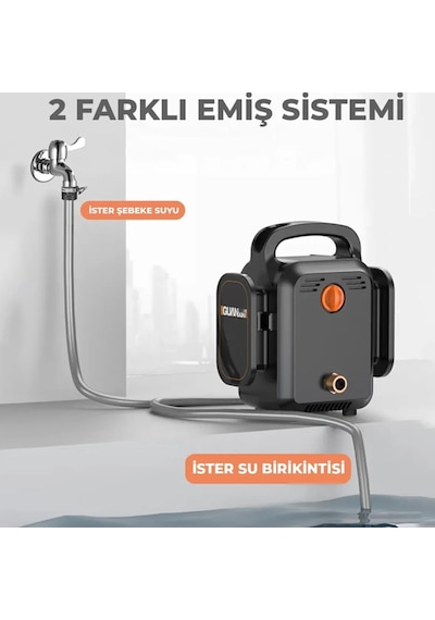 Prati K Yüksek Basinçli Araç Yikama Maki Nesi 13 Li Tre 80 Bar 20.000mah 350w