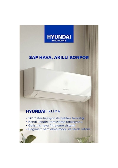 Hyundai HYN-18000WF 18000 Btu Duvar Tipi Split Klima