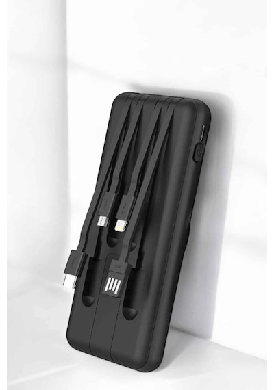 Hızlı Şarj Dijital Göstergeli Powerbankli Çoklu Şarj Özelliği Çok Renkli 71924010