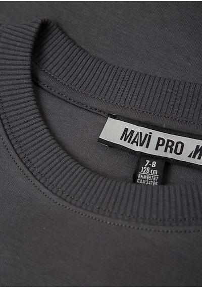 Mavi Pro Baskılı Antrasit Erkek Çocuk Sweatshirt M6s10201-70763
