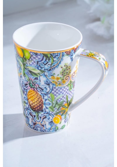 Acar Capri Porselen Kupa - 380 Ml Renkli