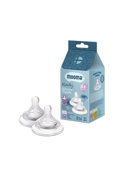 Mooma Kindy Biberon Emziği 0-6 Ay