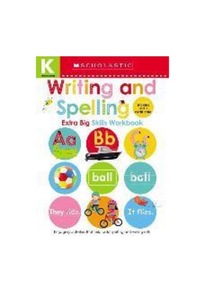 Kindergarten Extra Big Skills Workbook: Writing And Spelling +6 Yaş Çocuk İngilizce Eğitim Kitabı