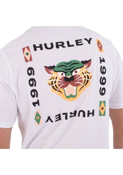 Hurley Hurley Printing Press Bolud Erkek Beyaz Tişört 908