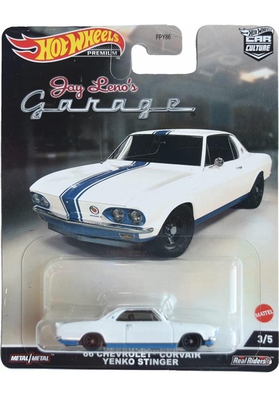 Hot Wheels 66 Chevrolet Corvair Yenko Stinger Model Araba